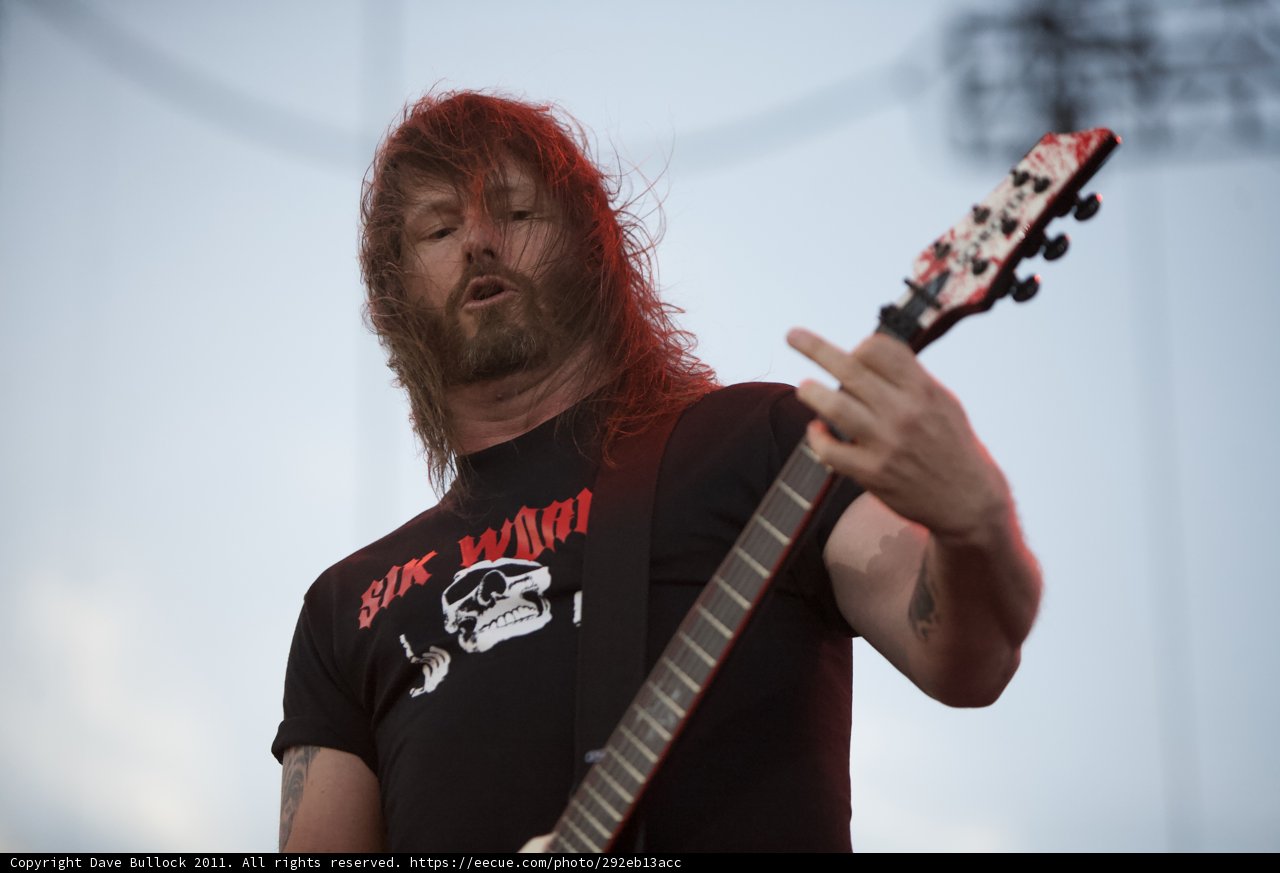 Gary Holt Rocking the Stage with His Melodic Guitar