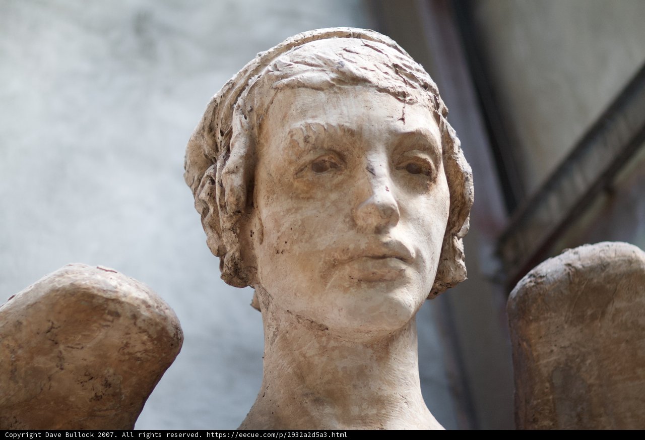 Winged Lady Statue