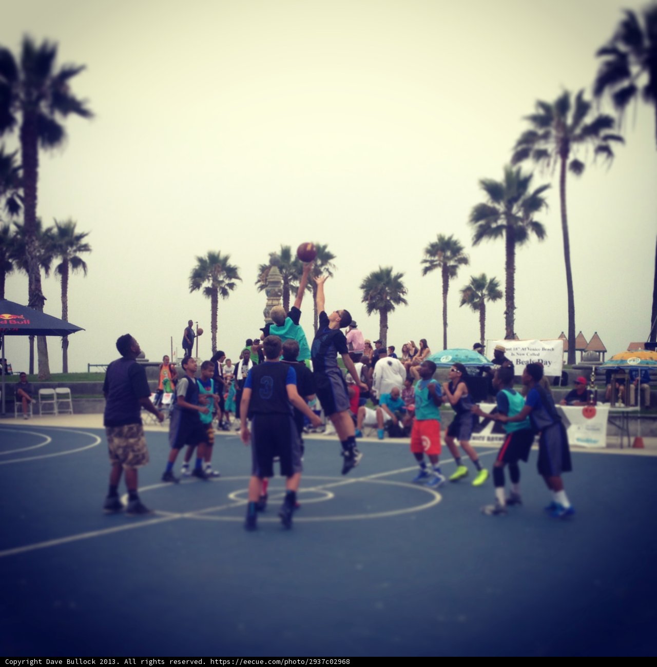 Sunset Basketball Game