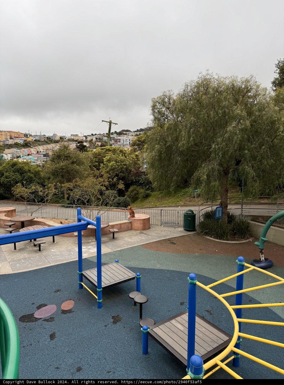 Playful Pause: A Serene Day at a San Francisco Playground