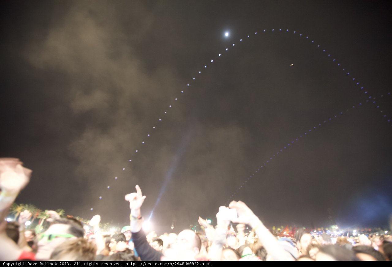 Enthusiastic Crowd at Coachella Concert