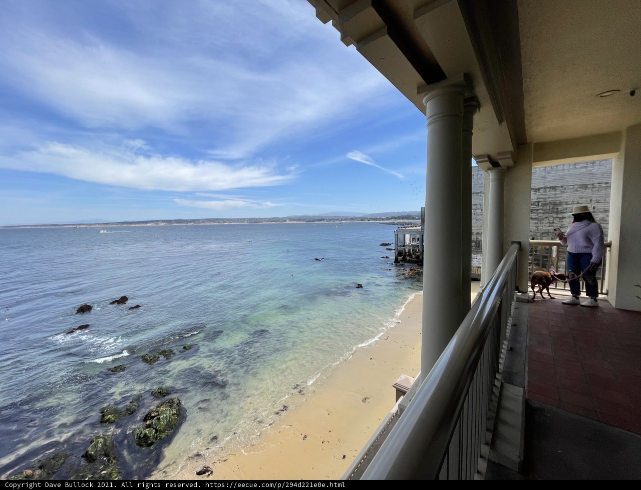 Overlooking the Ocean from the Balcony