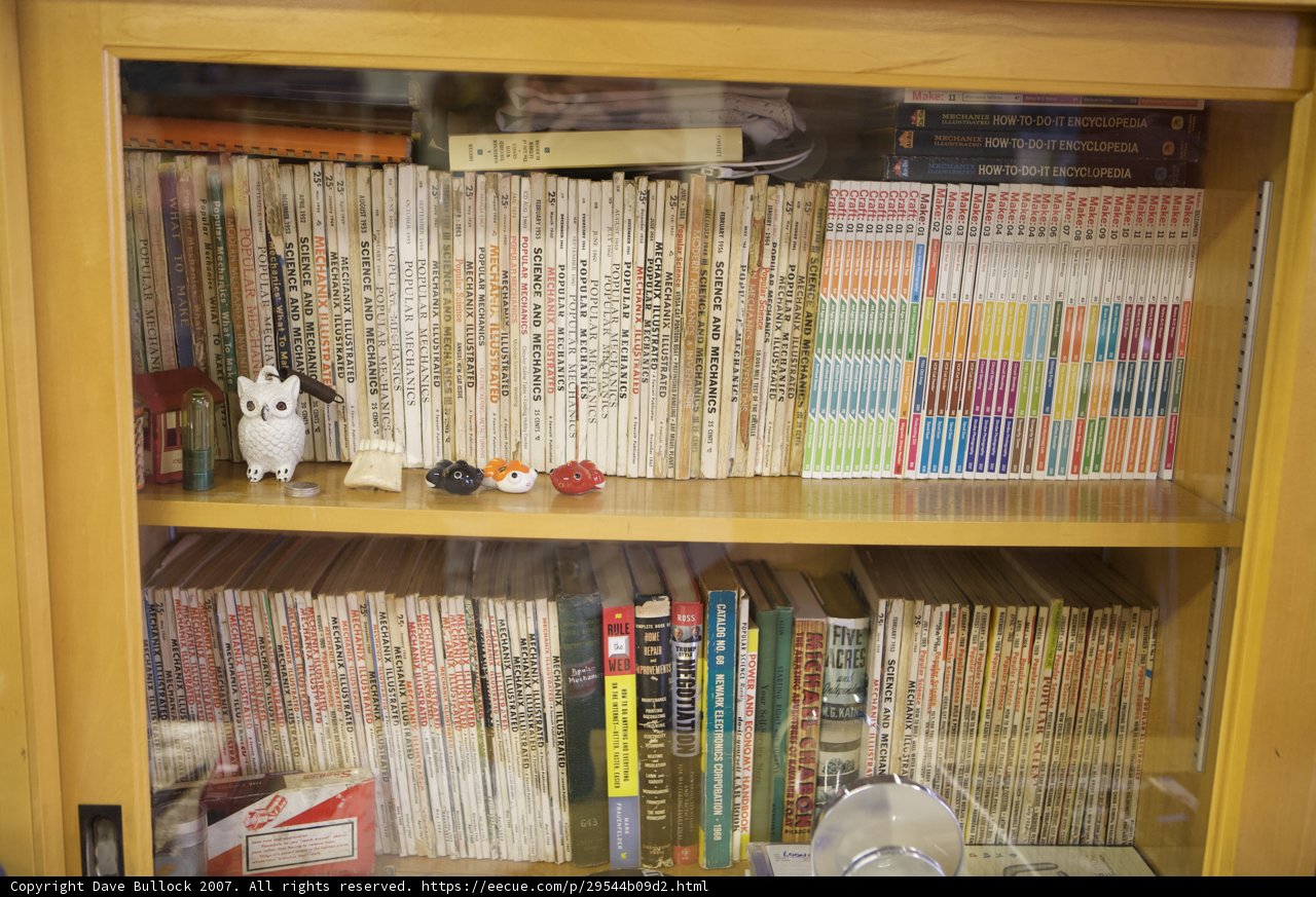 A Cozy Bookshelf