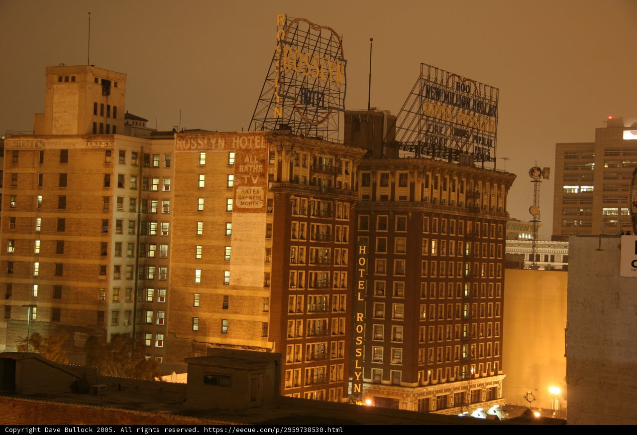 Neon-Lit Architecture in the Heart of the City