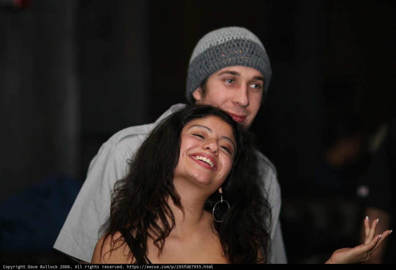 Smiling Couple in Beanies