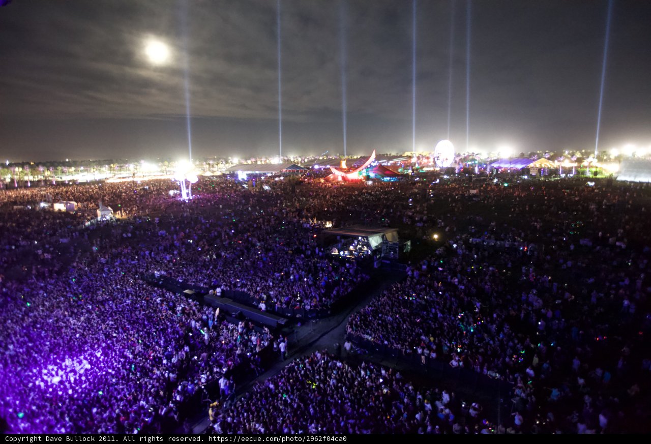 Bright Lights and Big Crowds at Coachella