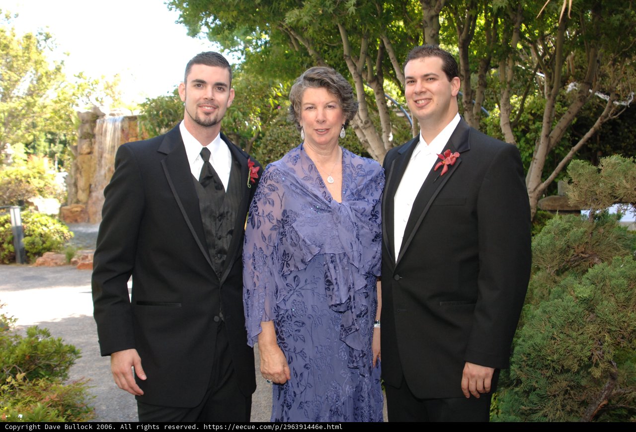 Formal Portrait of Dave, Rhoda, and Dan B