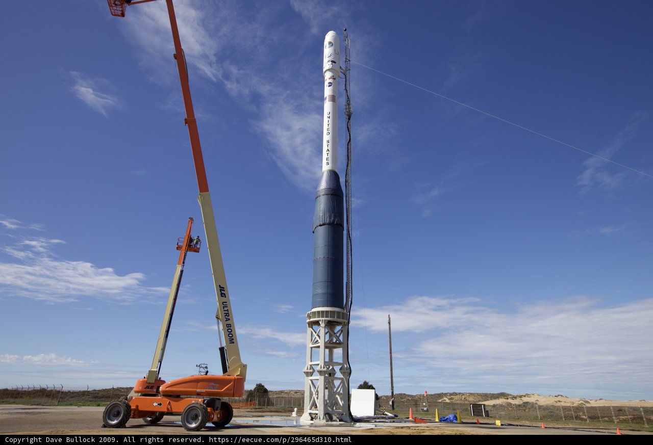 Mighty Rocket on Launch Pad
