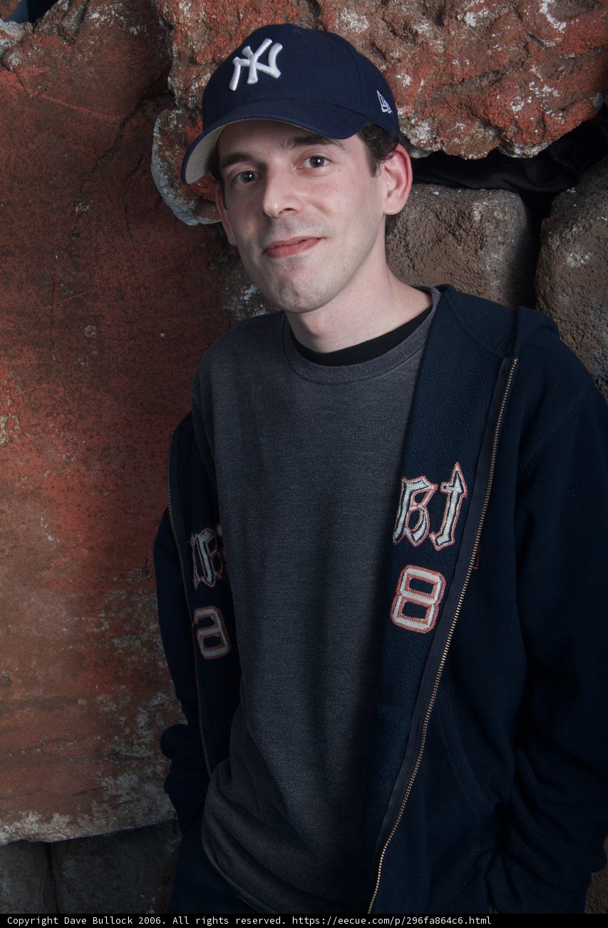 Blue Jacket and Baseball Cap