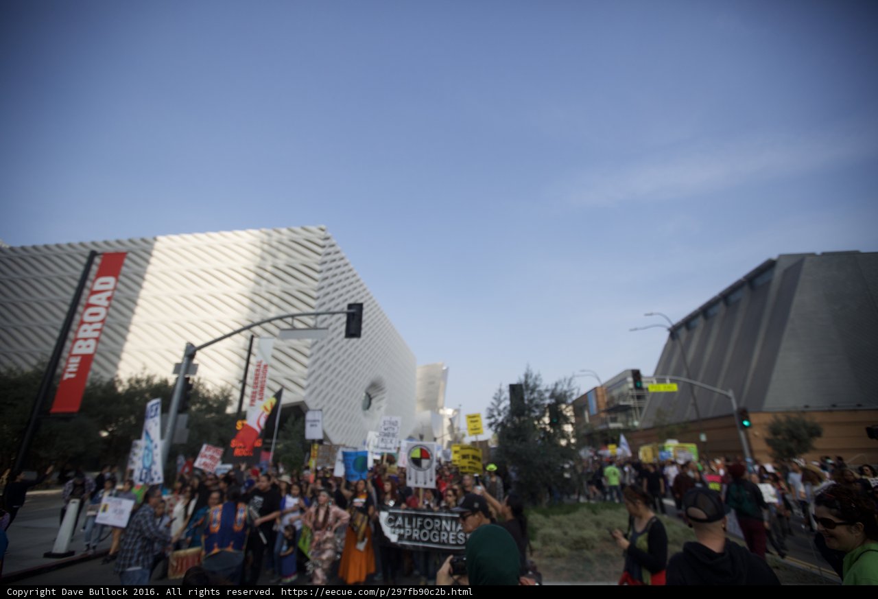 Pre-Coachella Protest Parade in the Metropolis