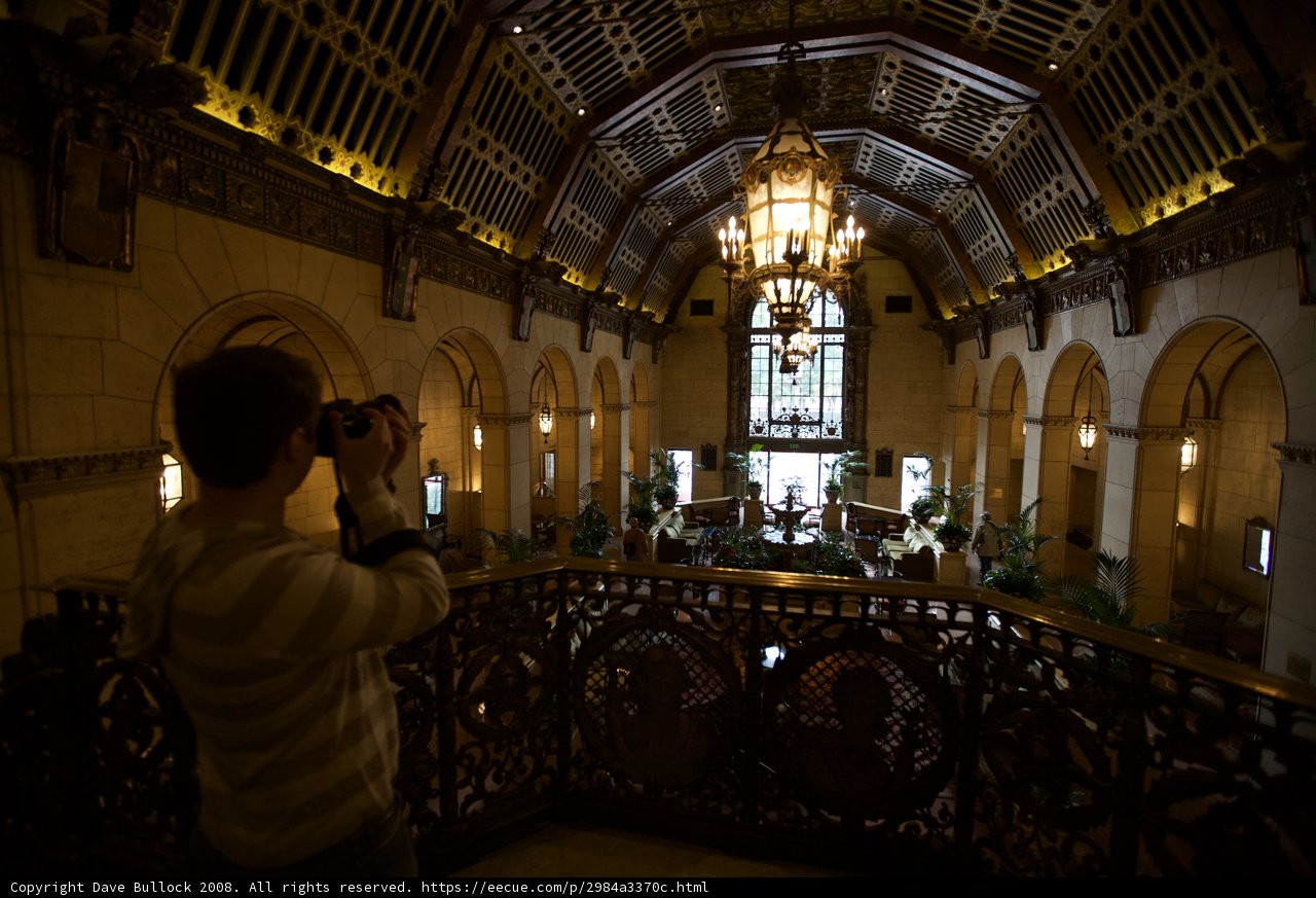 Capturing the Beauty of the Church Lobby