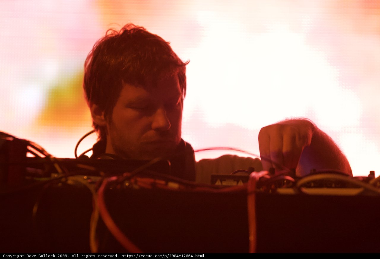 DJ Aphex Twin in Action