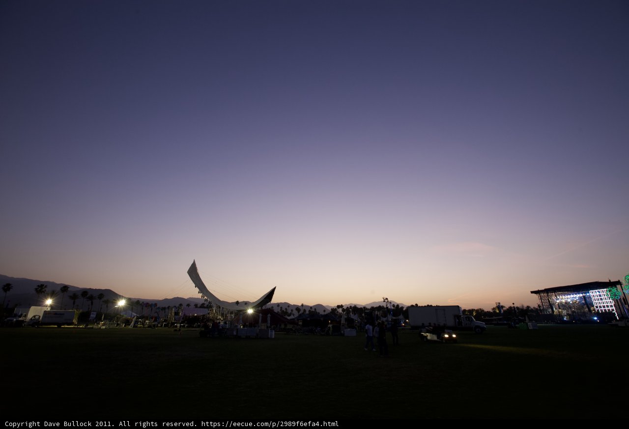 Dusk Concert Excitement