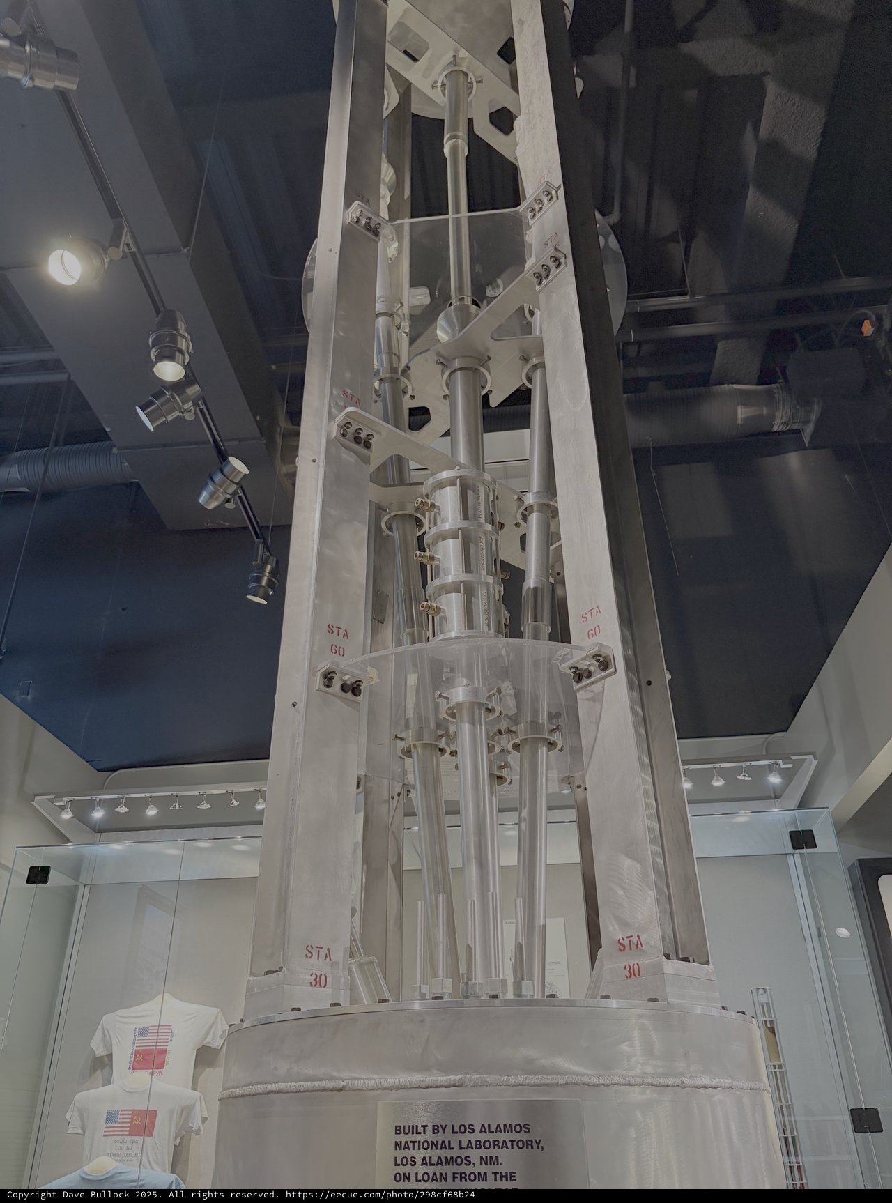 Los Alamos Nuclear Weapon Model Display
