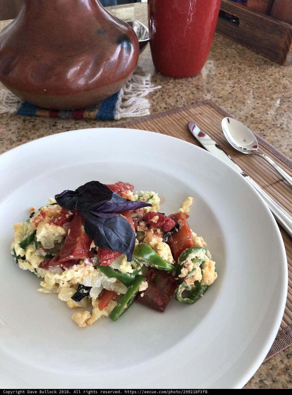 Delicious Scrambled Eggs Meal