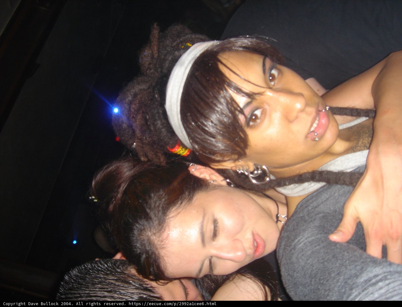 Urban Nightlife with Dreadlocks