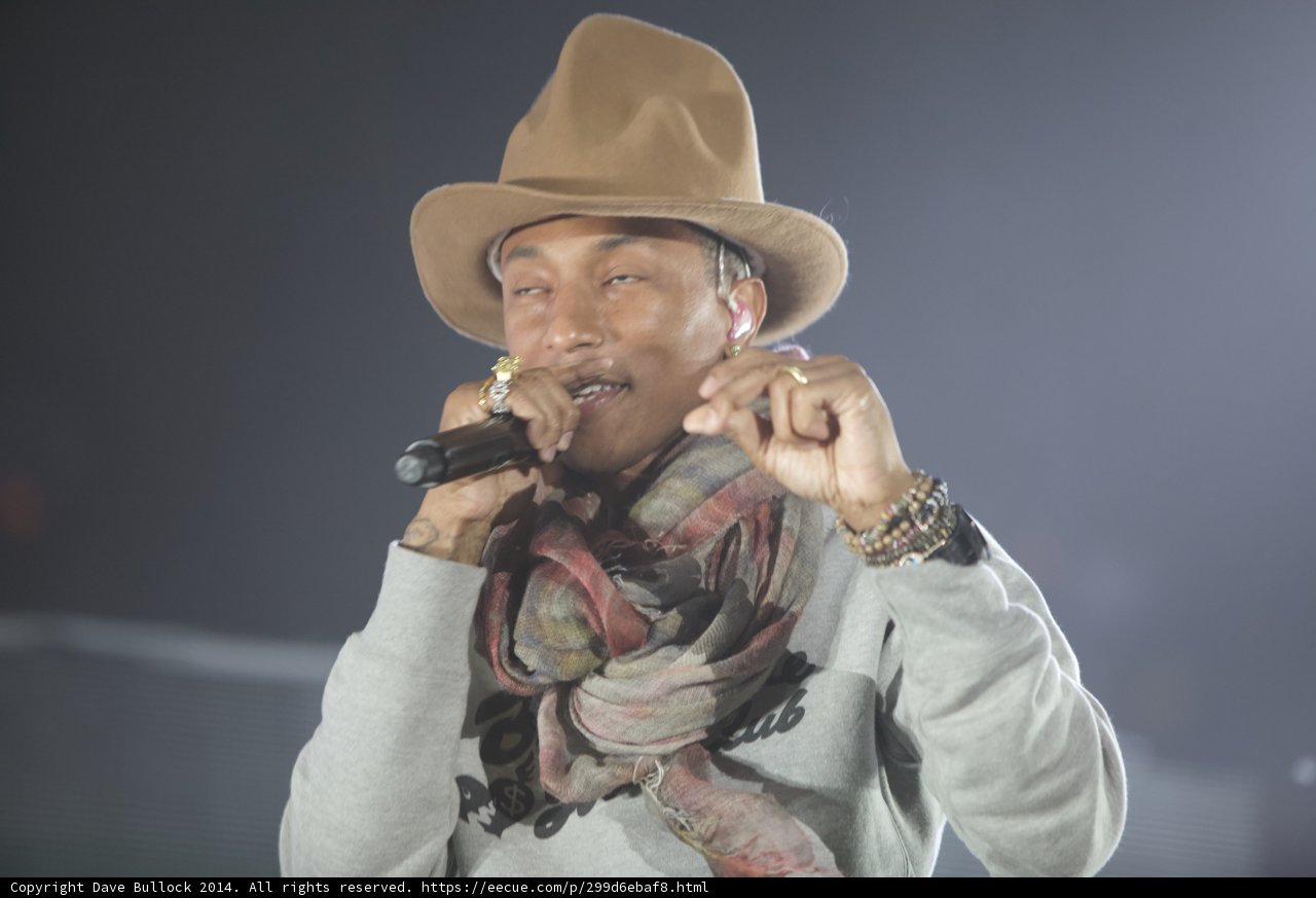 Pharrell Williams Rocks the Grammys