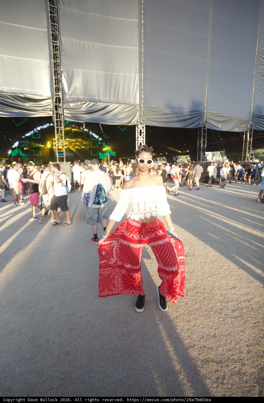 Bandana Babe at Coachella