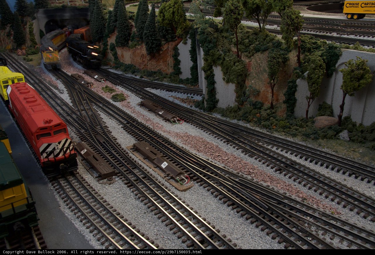 Retro Toy Train on Display
