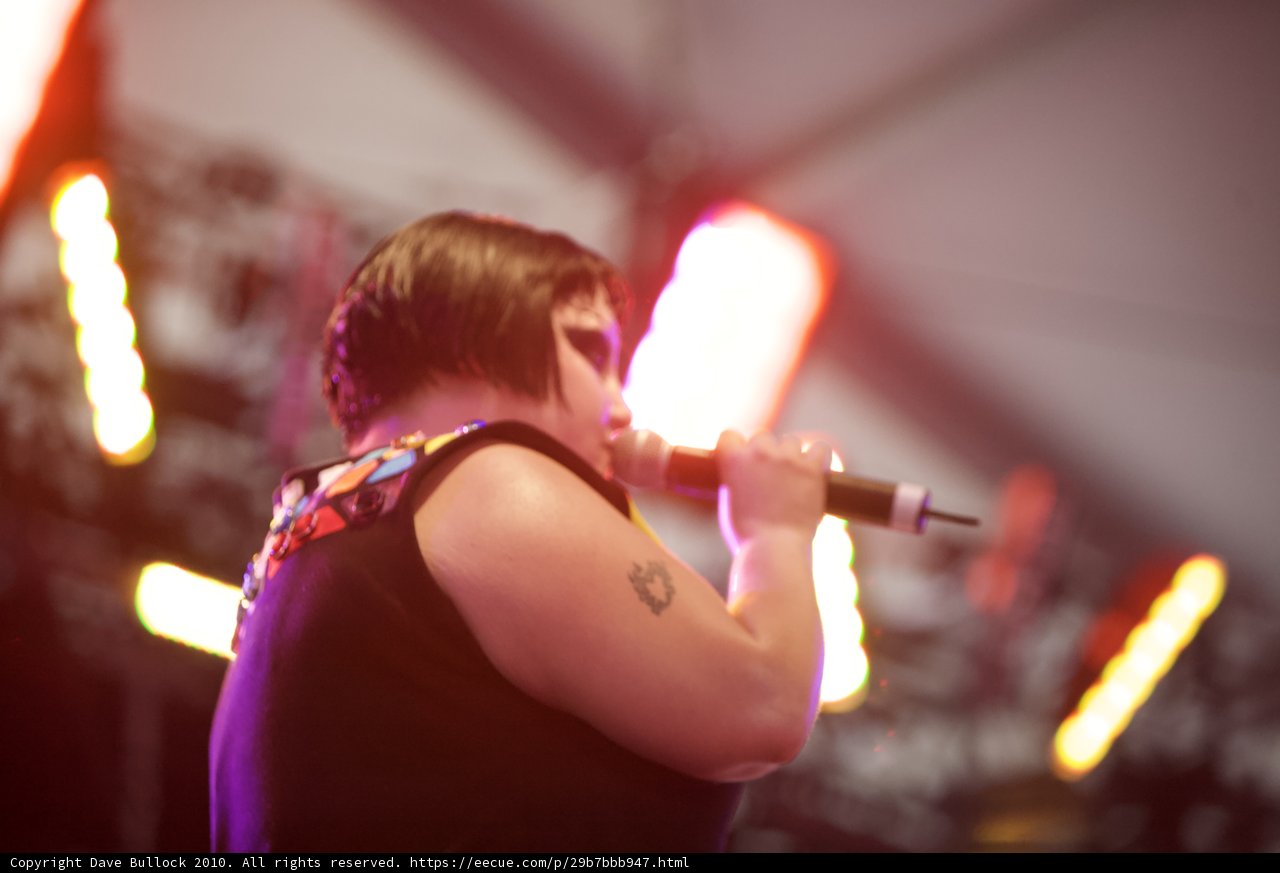 Tattooed Lady Takes the Stage