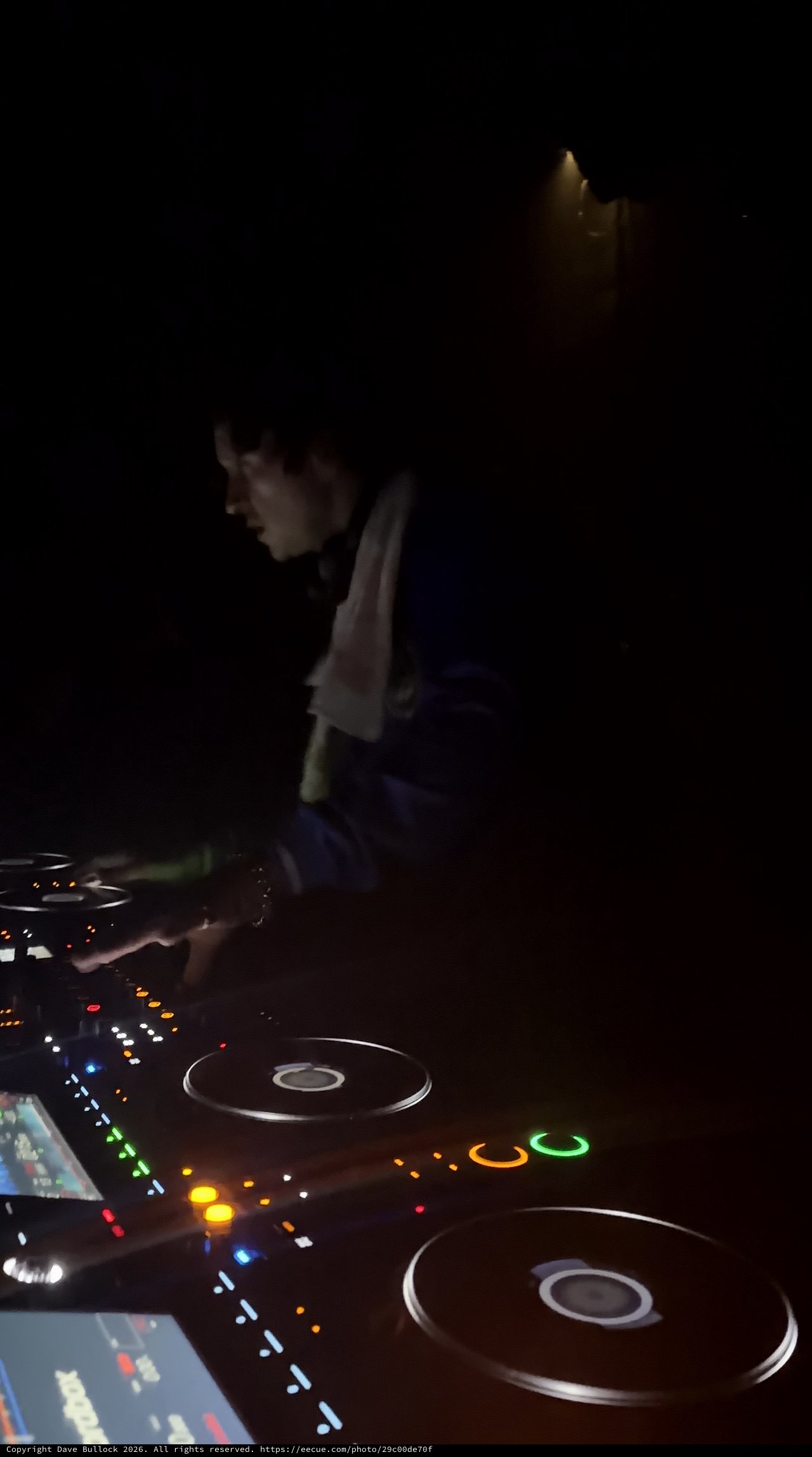 DJ Performing with Professional Pioneer Controller in London