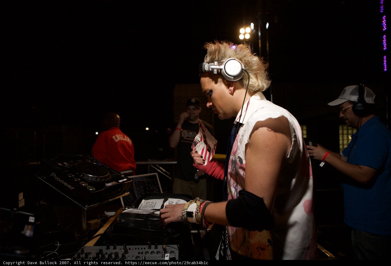 DJ Q Entertains the Crowd at EDC 2007