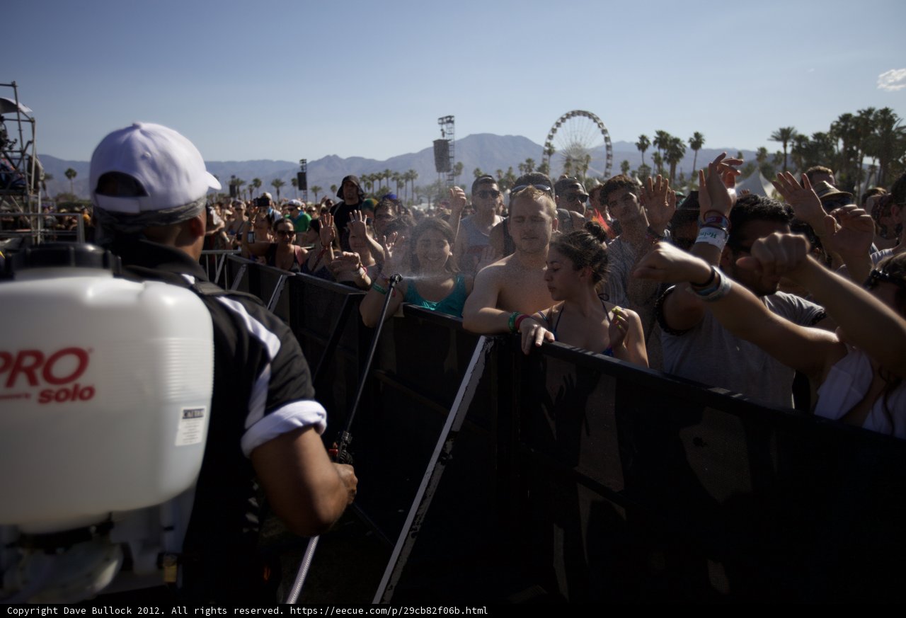 Refreshment Break at Coachella