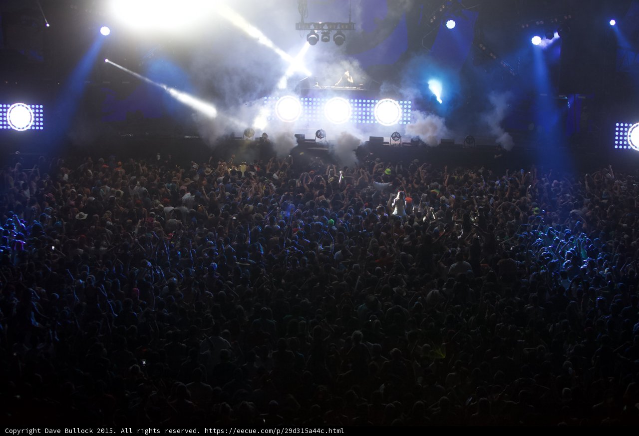 Lights and Smoke at Coachella