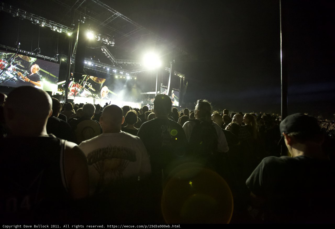 Big Four Performance with Lars Ulrich
