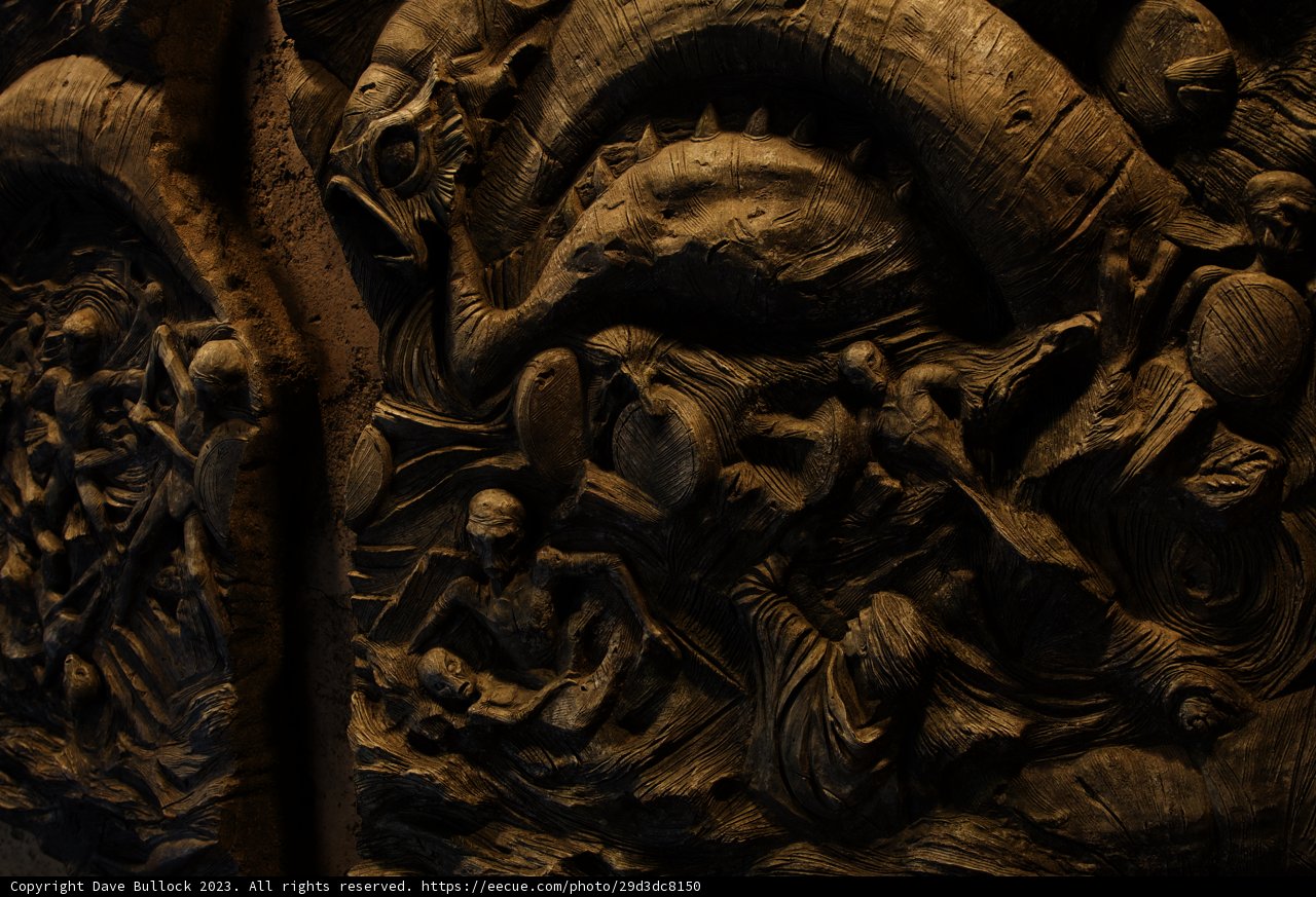 The Fellowship of the Ring Statue at Wood Archaeological Site