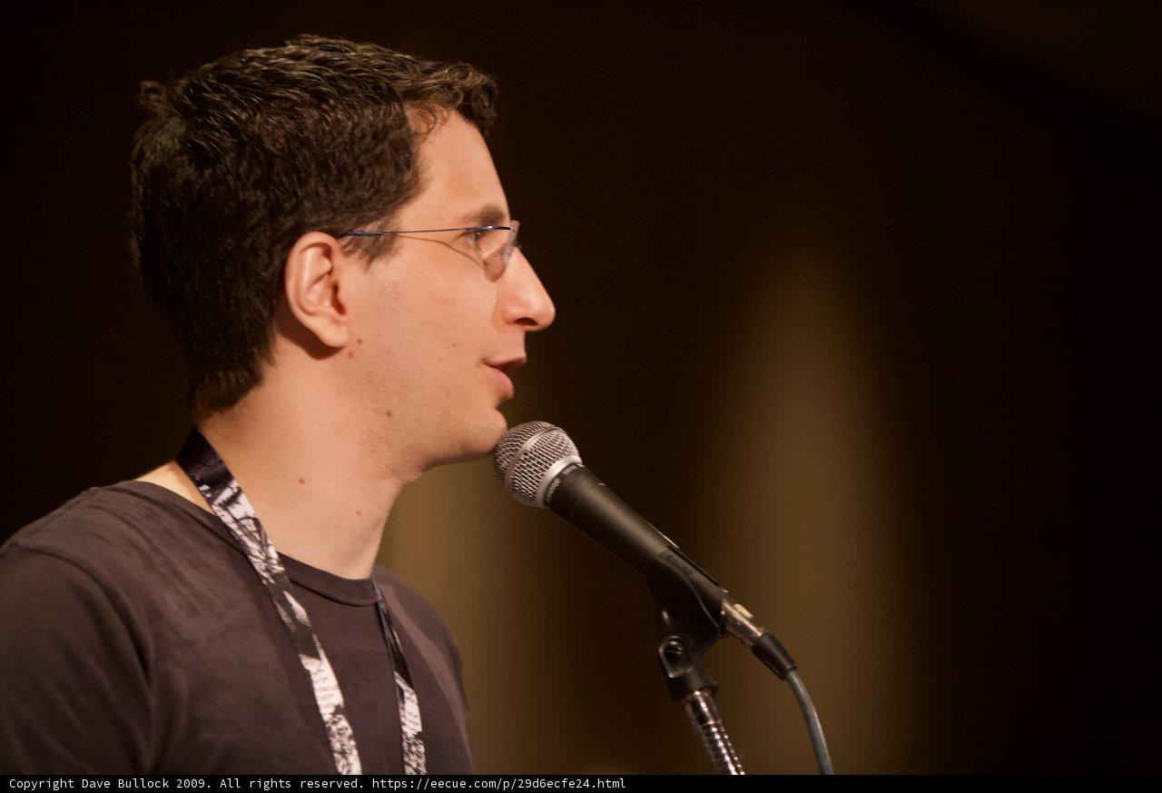 Entertainer Jeff M Performing at Defcon 17 Conference