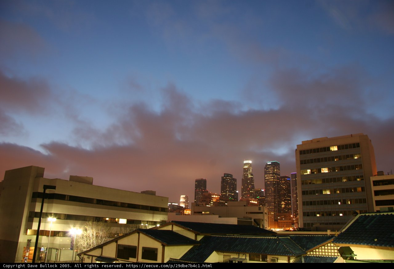 Urban Sunset in Metropolis