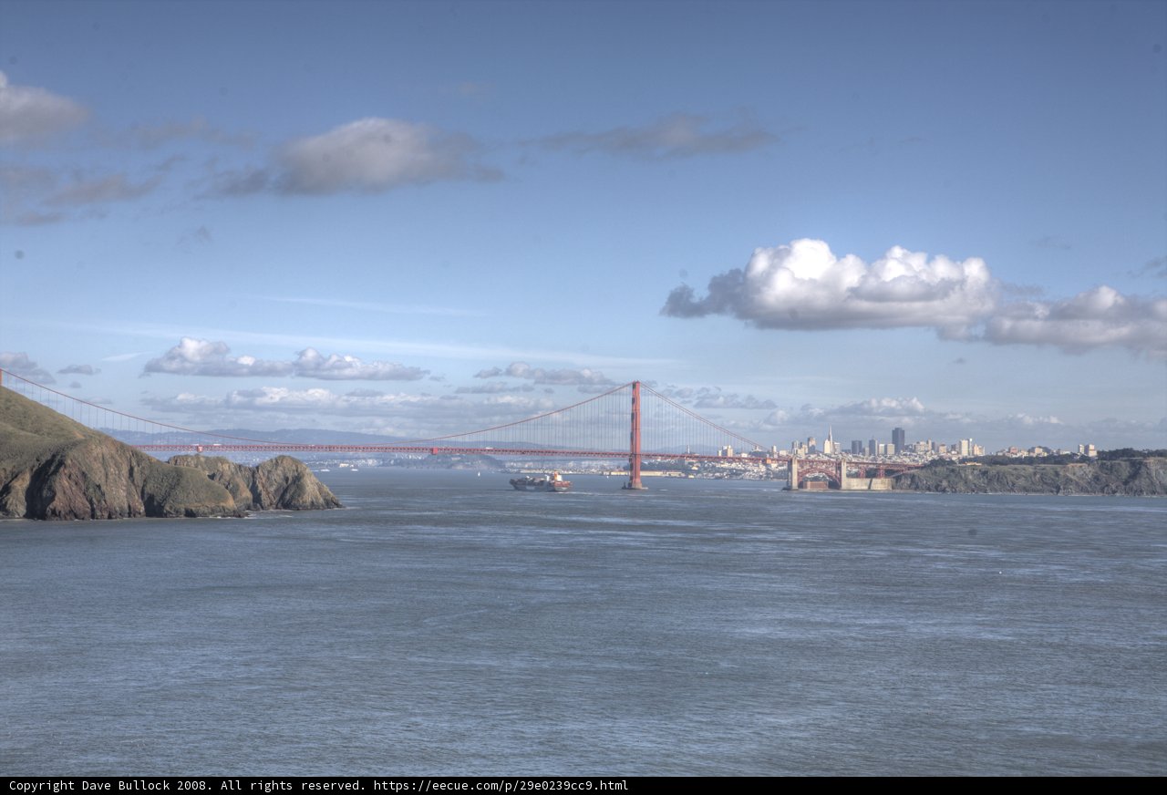 Golden Gate Bridge from the Water