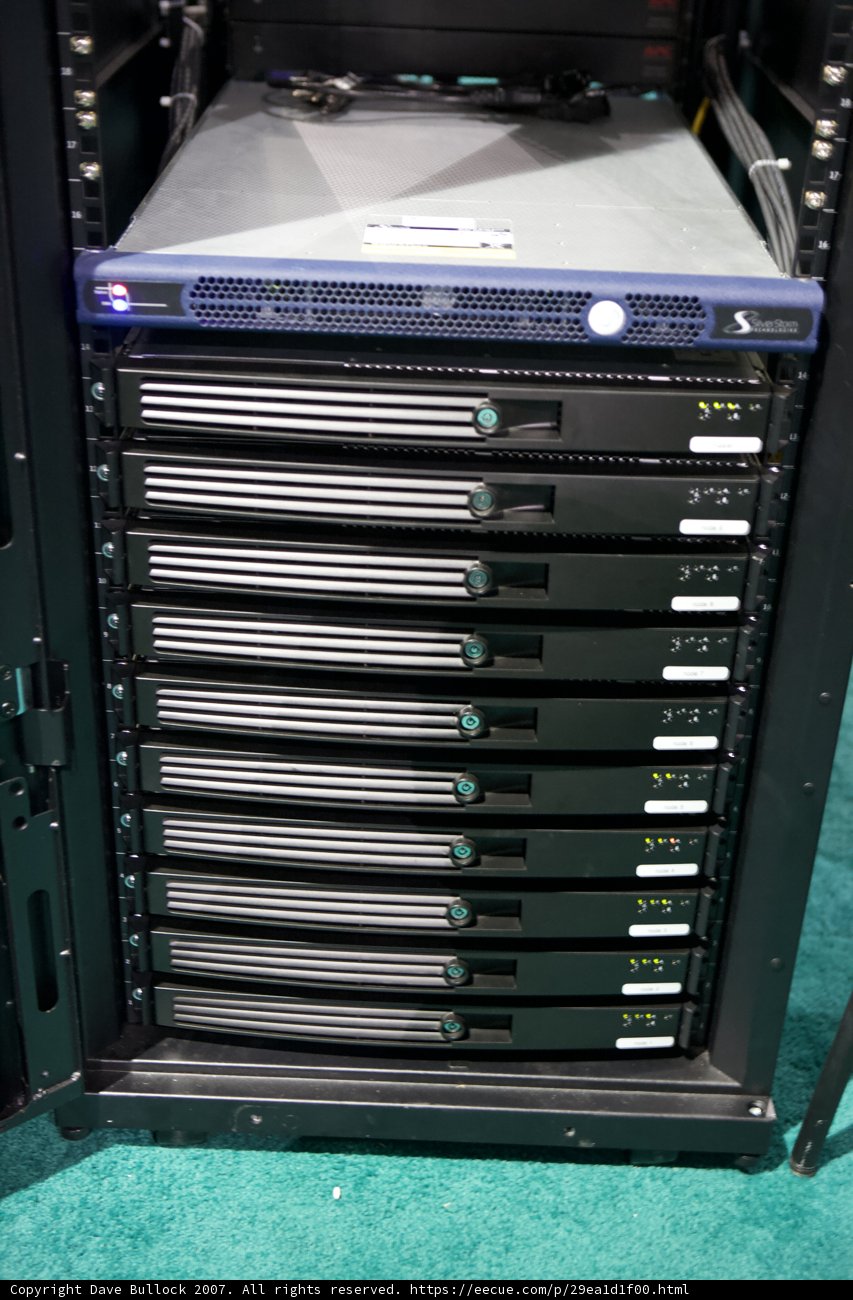 High-Tech Server Rack