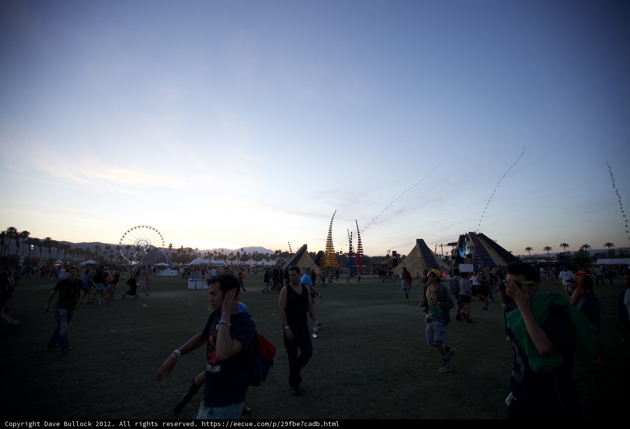 Sunset Festival Walk