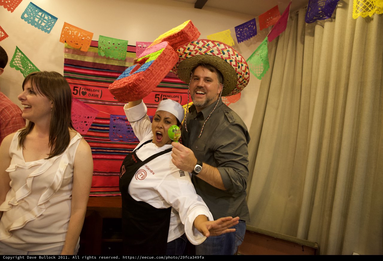 Festive Fiesta Celebration with Chef and Sombrero