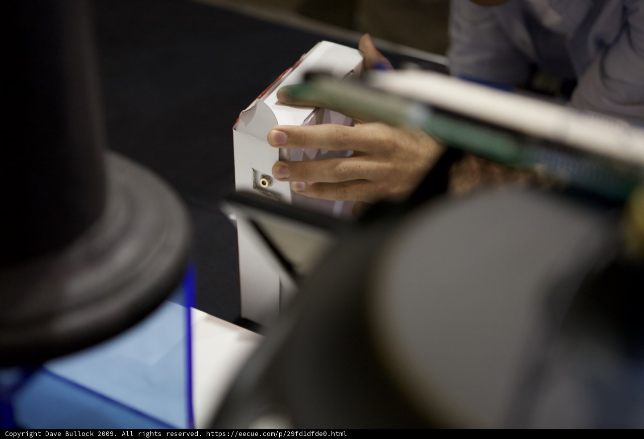 Electronic Device in Hand
