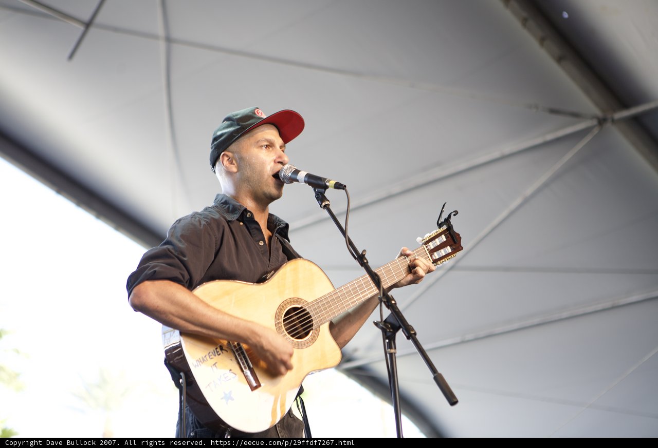 Tom Morello Rocking the Stage