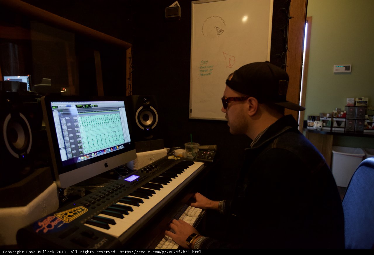 Musician Creating New Sounds