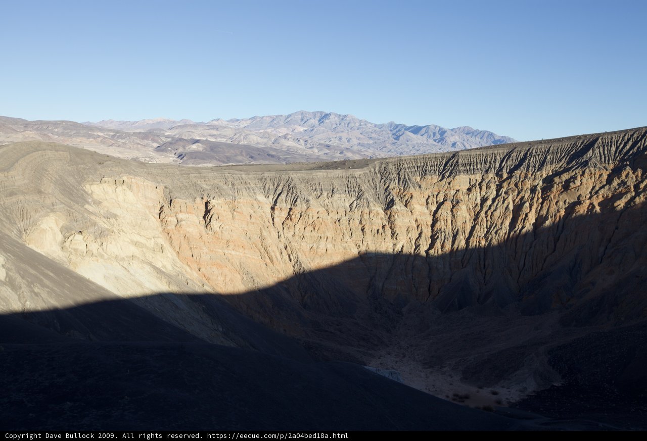 Shadow Canyon in Death Valley