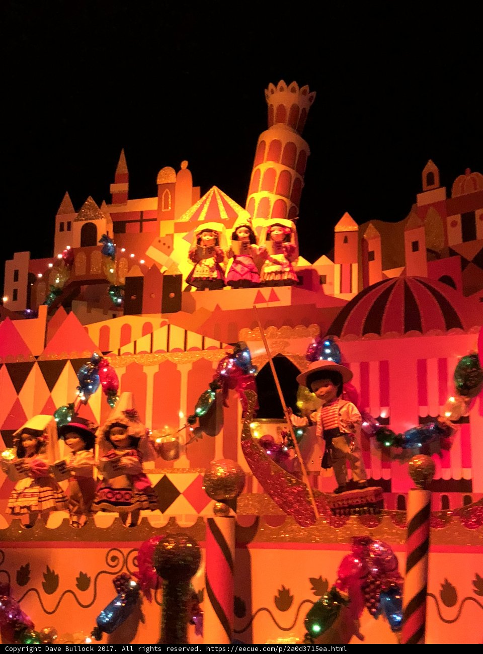 Disneyland Parade at Night