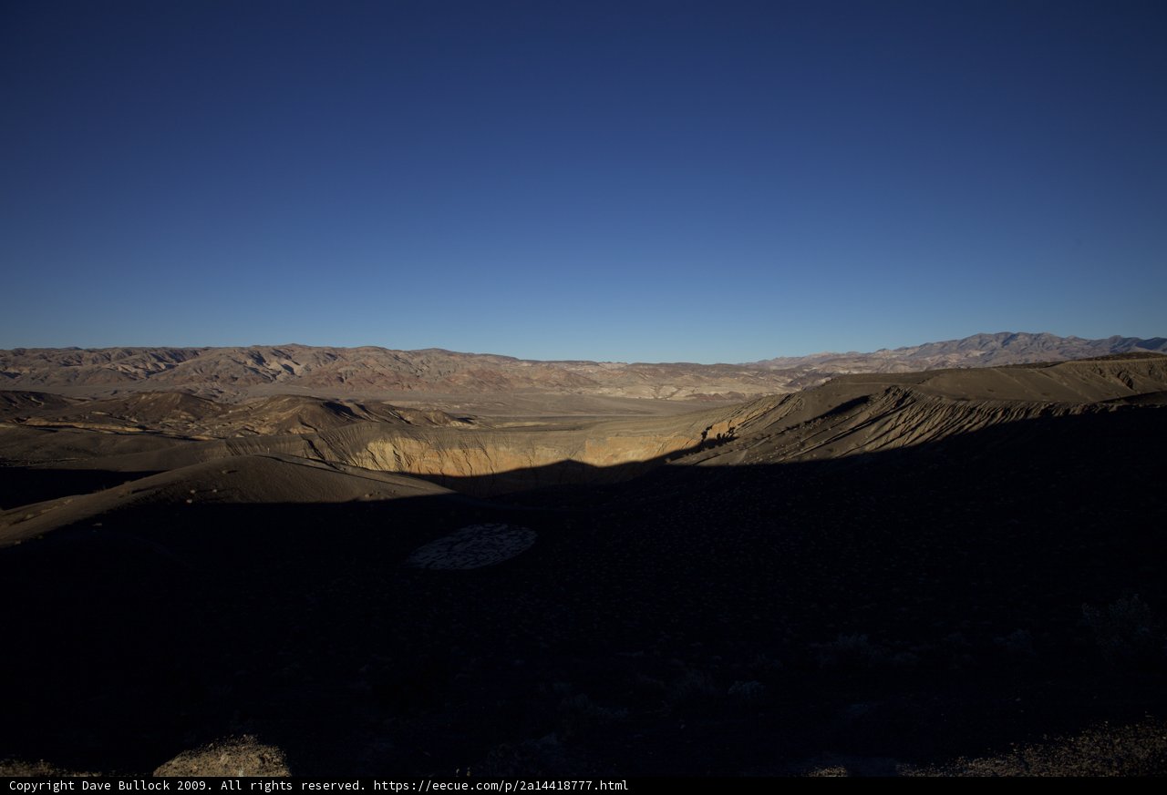 Golden Hour in Death Valley