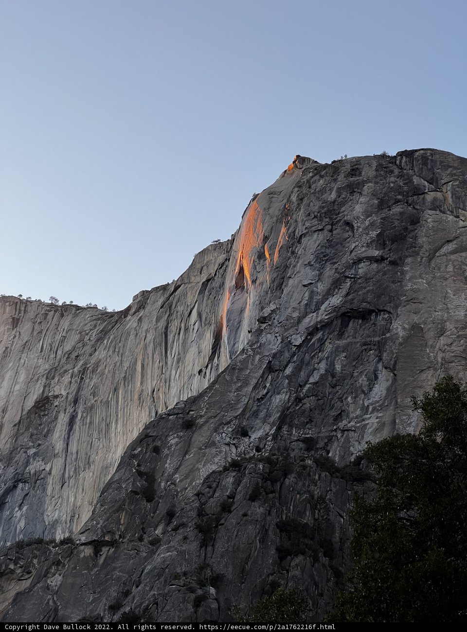 Half Dome at Sunset