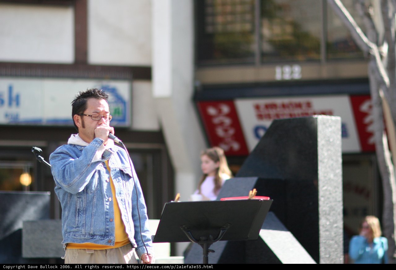 Little Tokyo Performance: Man on the Mic