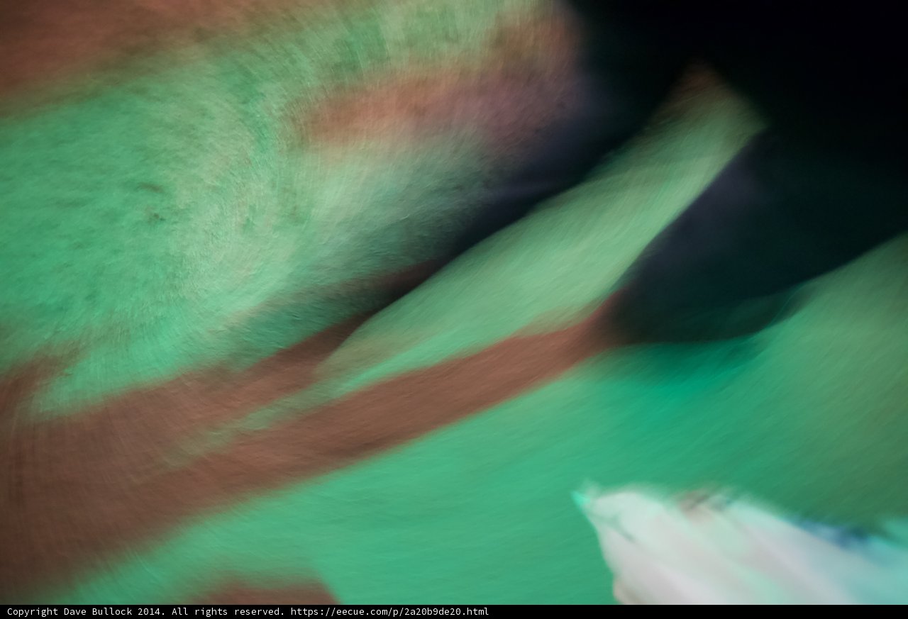 Blurry Steps on Green