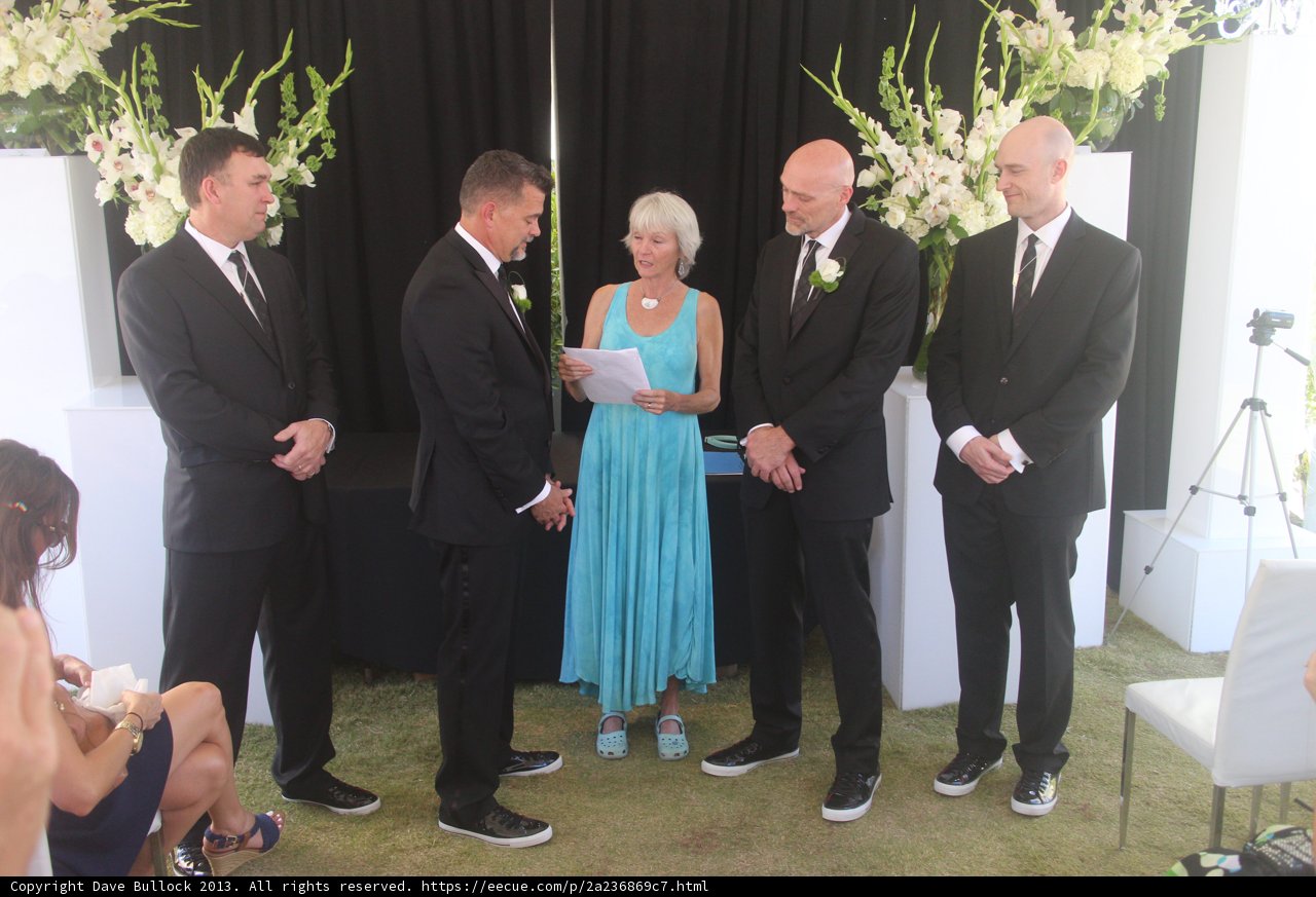 Wedding Party in Palm Springs