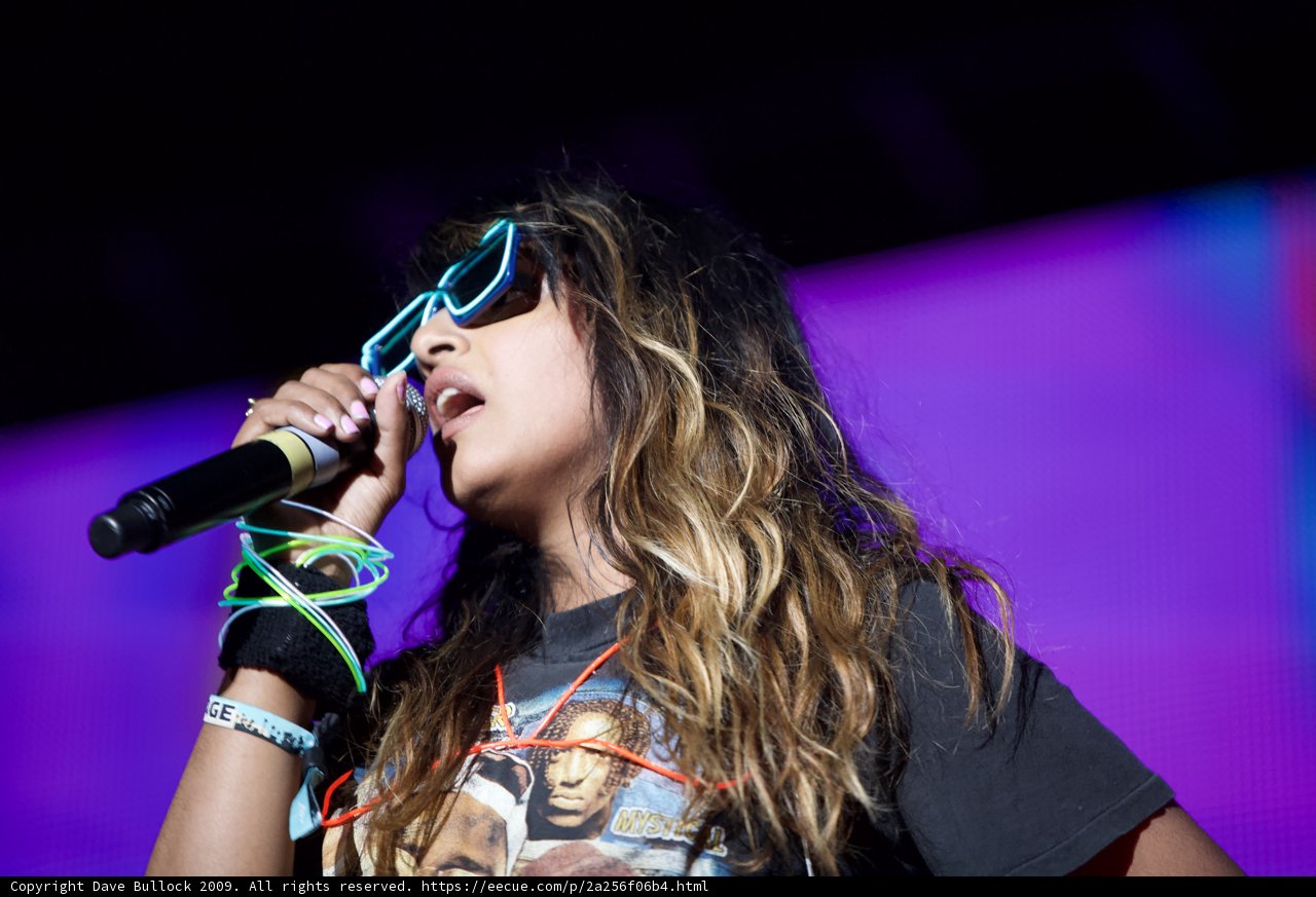Coachella Spotlight: Sunglass-Wearing Singer Rocks the Stage