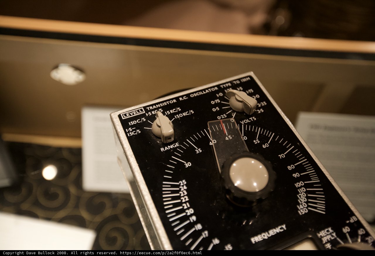 High-Tech Meter Display in Museum