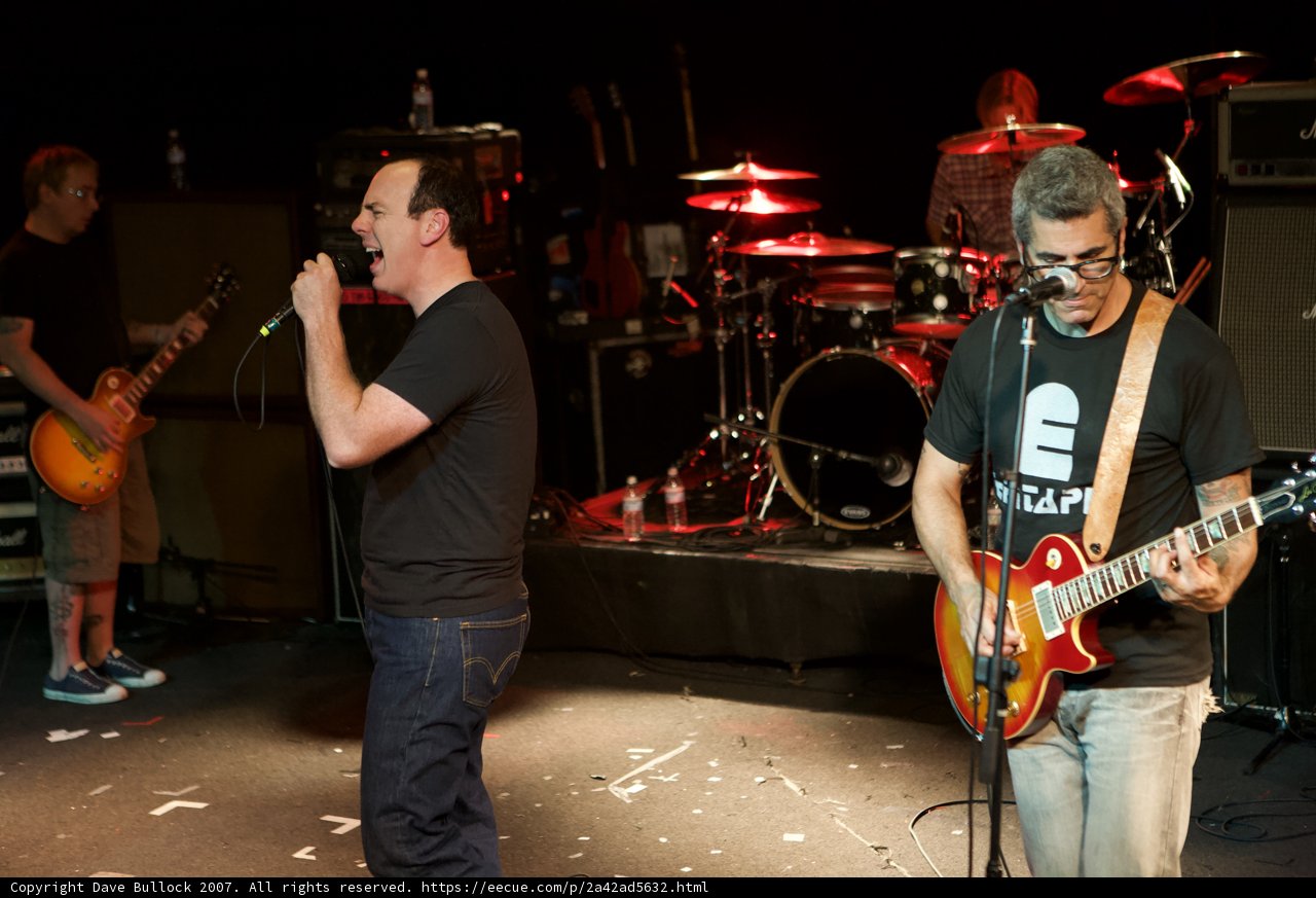 Brett Gurewitz Performing with Bad Religion