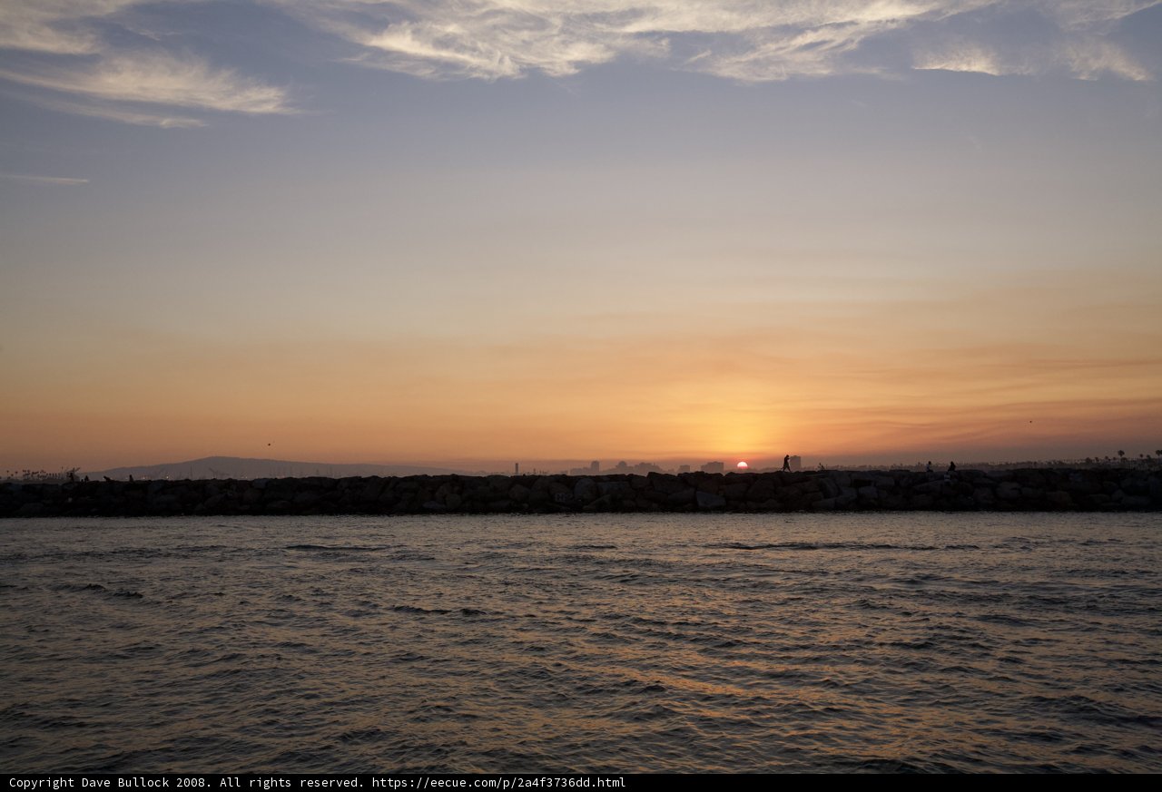 Spectacular Sunset over the Ocean
